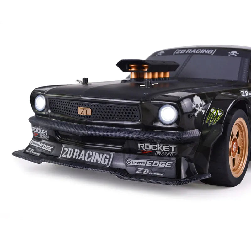 ZD Racing EX07 1/7 SCALE 4WD 130km/h RC Car Simulation High-speed Professional Flat Sports Electric Remote Control Model Vehicle