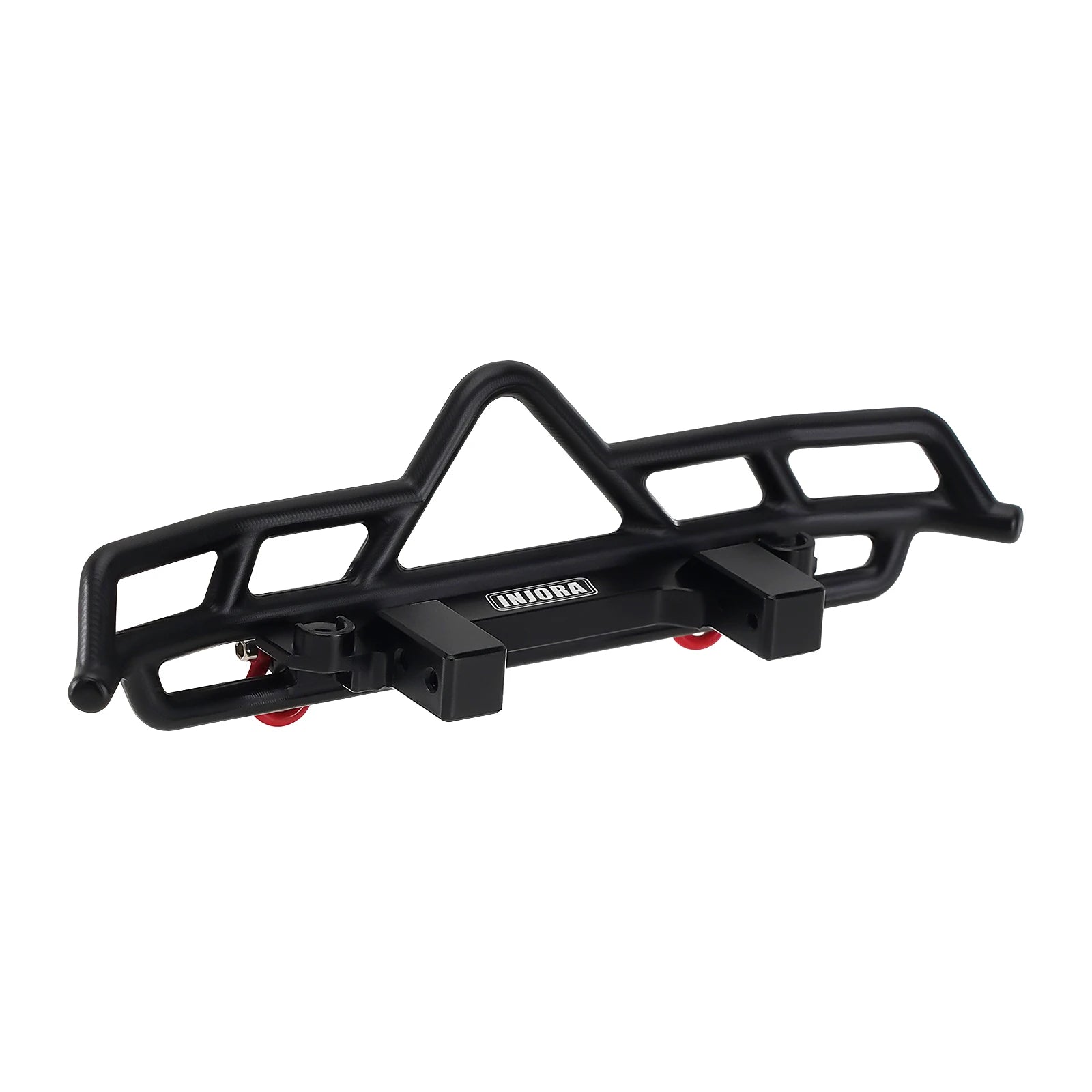 INJORA CNC Aluminum Front Rear Bumper for 1/18 RC Crawler FMS FCX18 LC80 Upgrade