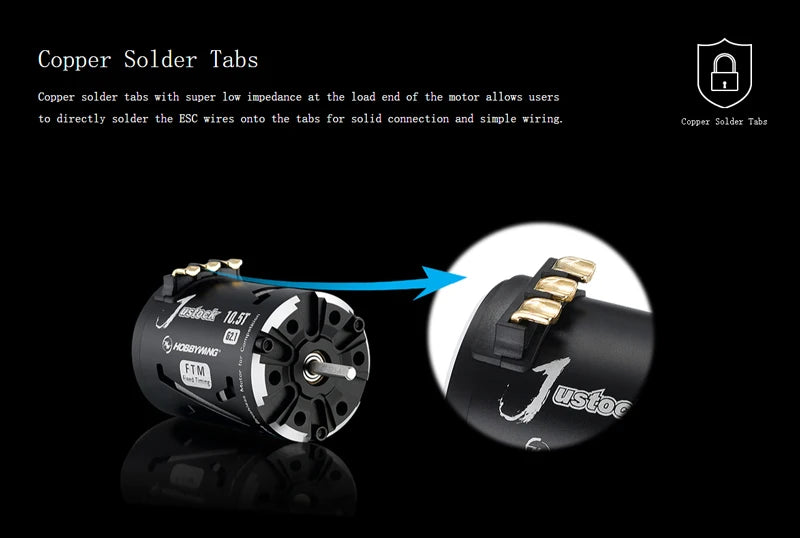HobbyWing XERUN XR10 Justock G3S 60A Inductive Brushless Electric Adjustment/Motor Set Suitable for 1/10 RC Drift Cars
