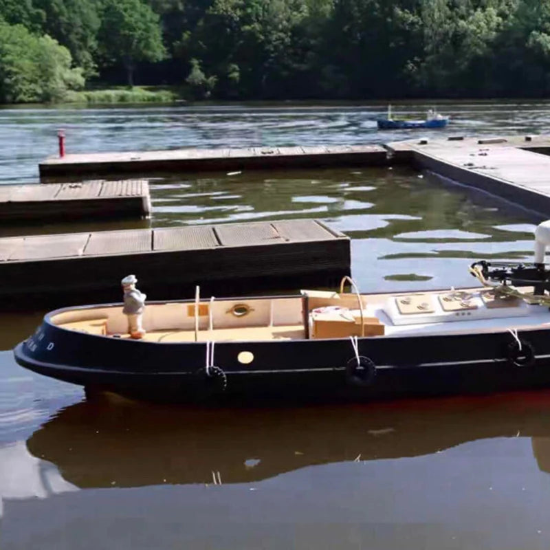 1/25 RC Boat 96cm Remote Control Steamship Handmade Wooden RC Schiffe Model Kit Ship Toy