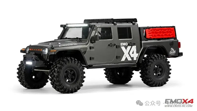Crossrc Emo X4 Leopard 1/8 Rc 4wd High Speed Simulation Remote Control Electric Variable Speed Climbing Off Road Vehicle Model