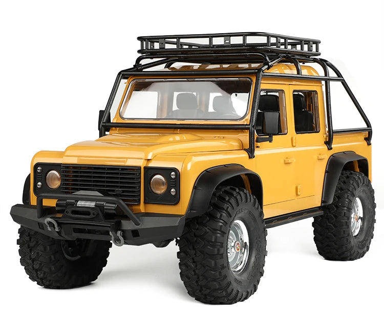 Metal Simulation 4 Doors DIY Pickup Truck Body Shell 313mm Wheelbase for 1/10 RC Crawler Car Traxxas TRX4 Defender RD110 Parts