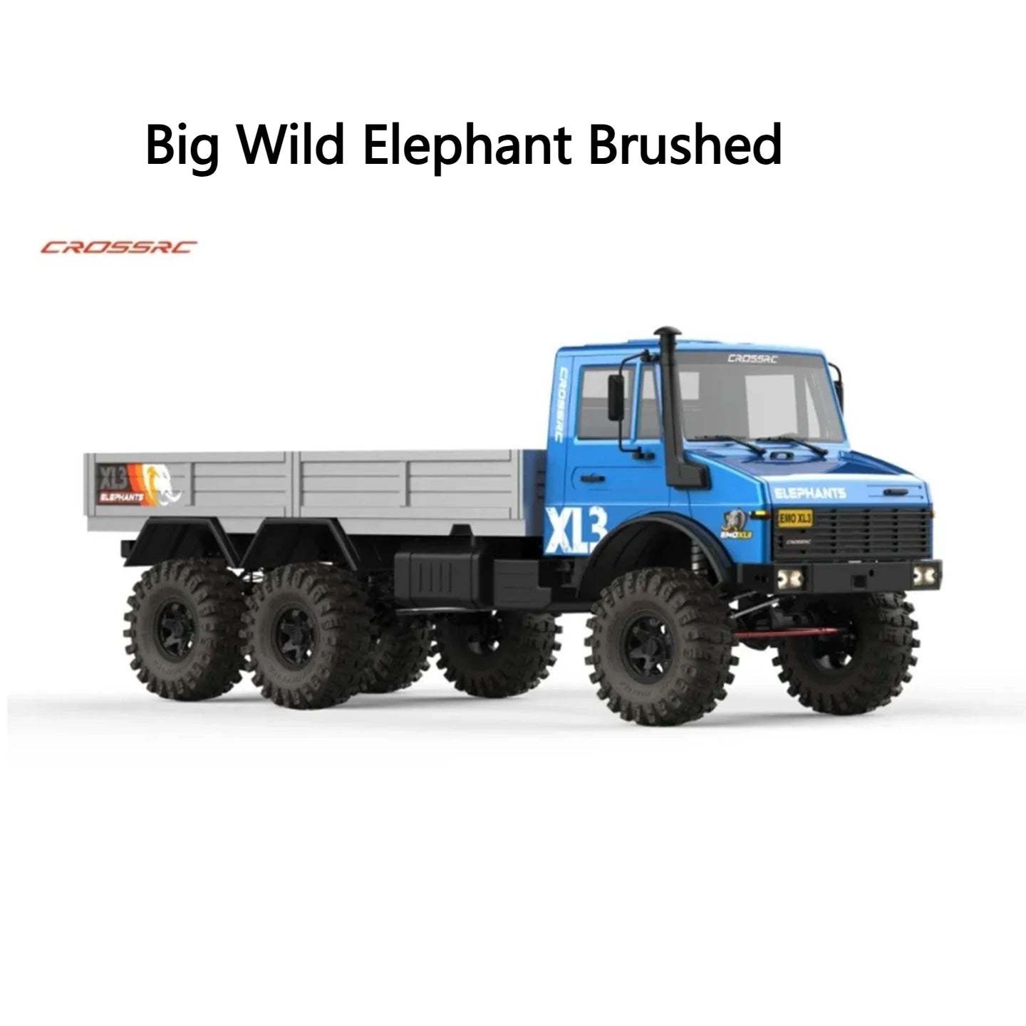CROSSRC EMO X6 Big Hippo XL3 Big Wild Elephant 1/8 RC Car Simulation Remote Control Electric Climbing Off Road Vehicle Model