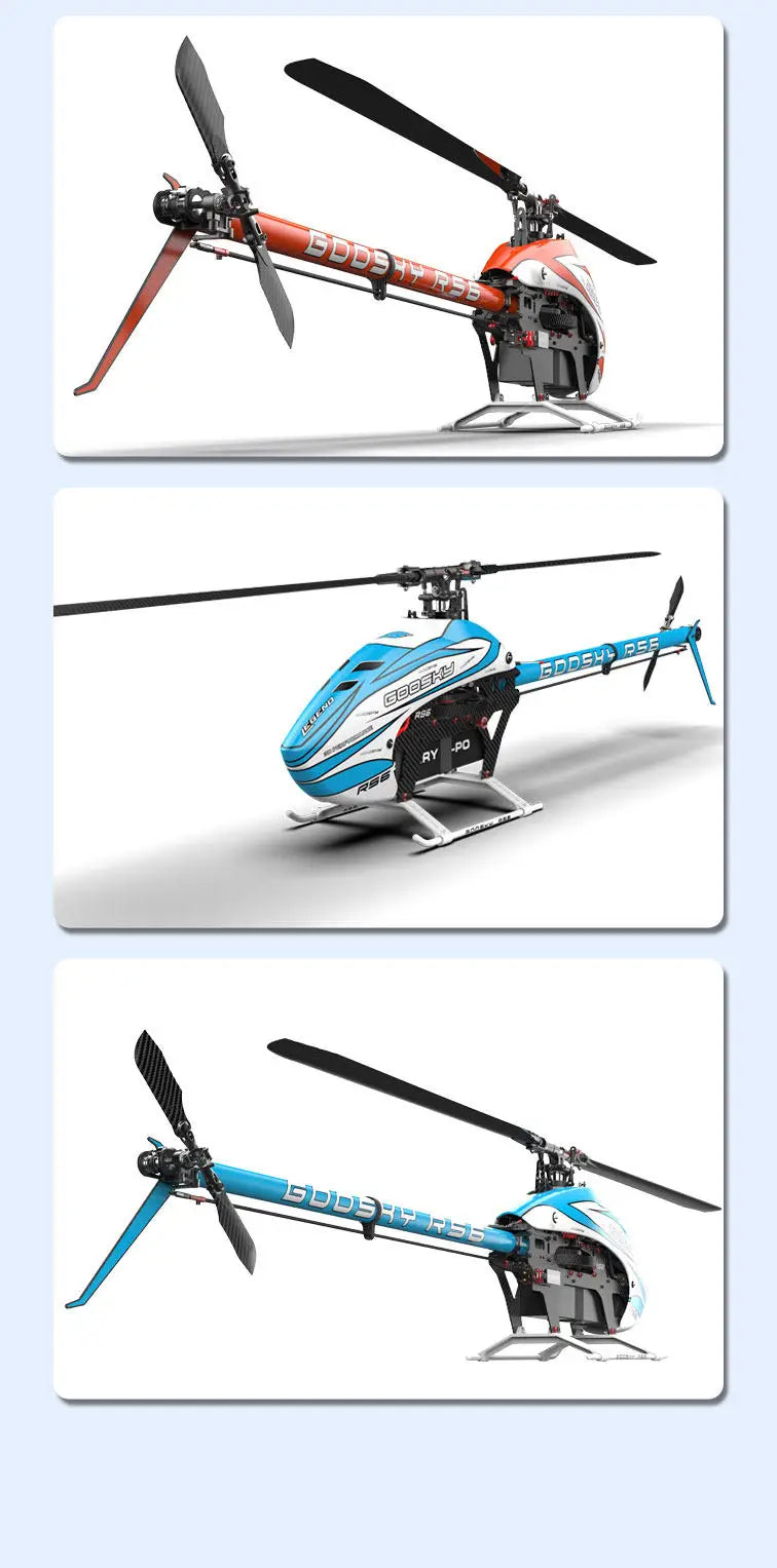 Goosky Rs6-600 Class Model Aircraft 3d Stunt Remote Control Helicopter Without Propeller Blades Or Electrical Equipment