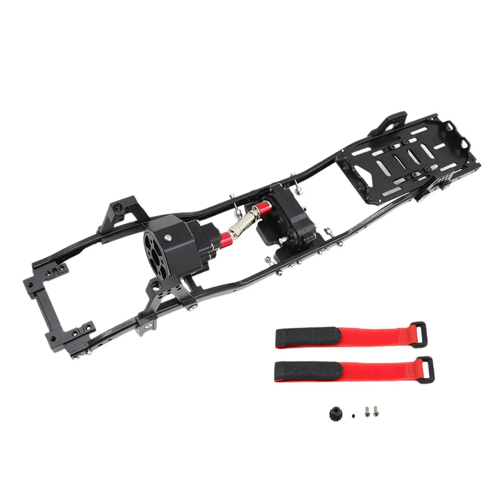 313mm 12.3 "metal Chassis for Axial Scx10 Ii Rc Car Model Upgrade Acc