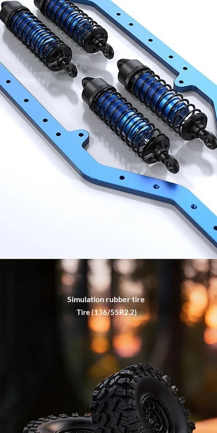 New Upgrade 1/8 MJX H8H V3 RC Crawler Remote-Controlled 4x4 off-Road Vehicle Brushless Simulation Car Model RC Car