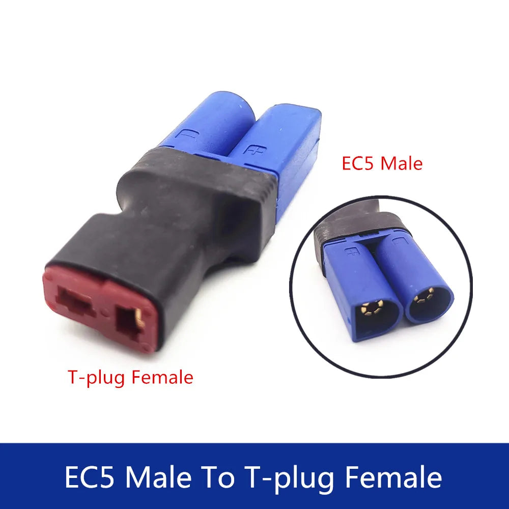 Adapter XT30 XT60 XT90 TRX T Plug Deans EC5 EC3 Female to Male HXT 4MM Connectors Plug RC Lipo Battery Control Parts DIY