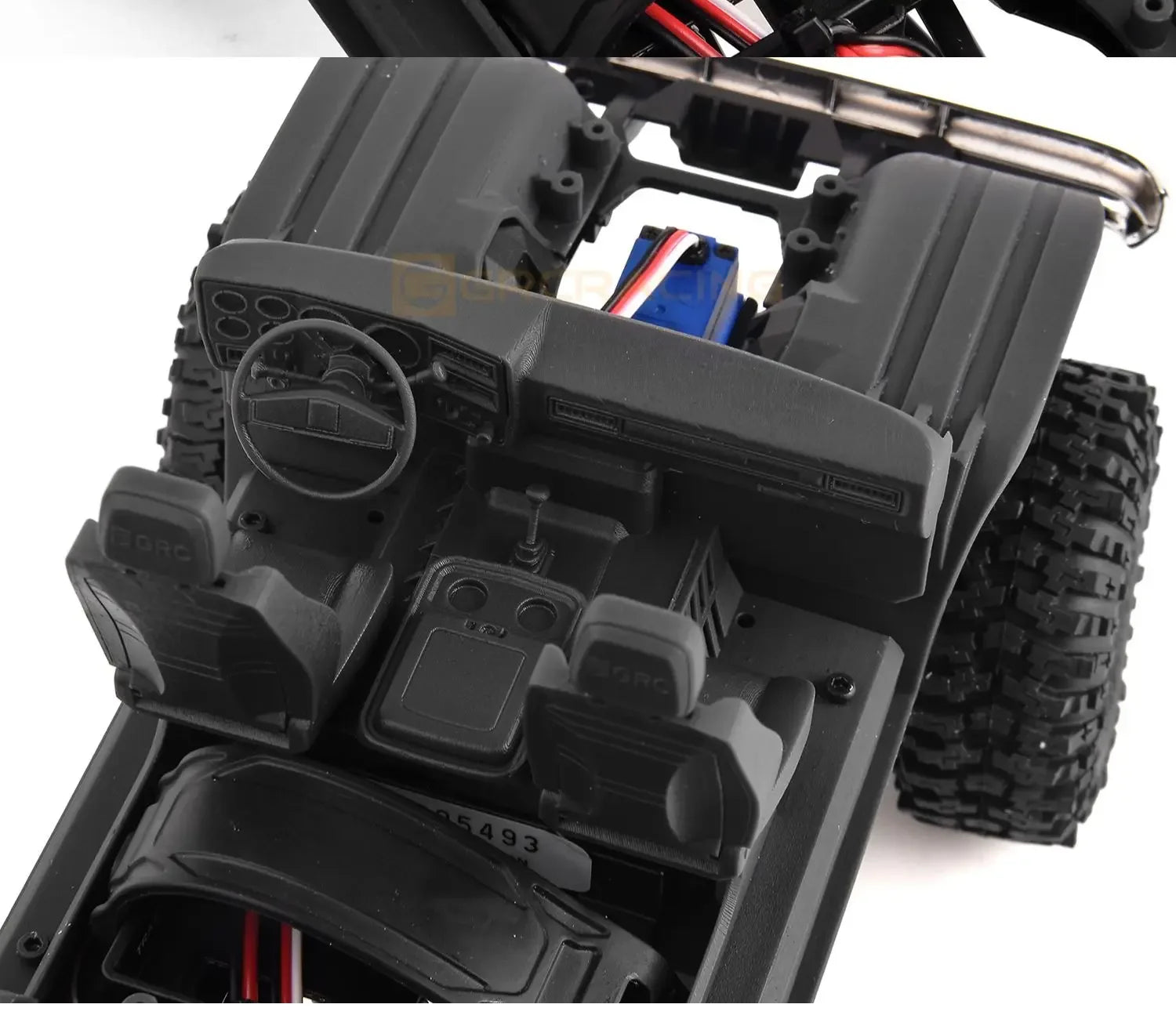 TRX4M 3D Printing Interior Seat and Fender for 1/18 RC Crawler Traxxas TRX-4M Car Chevrolet K10 Upgrade Parts