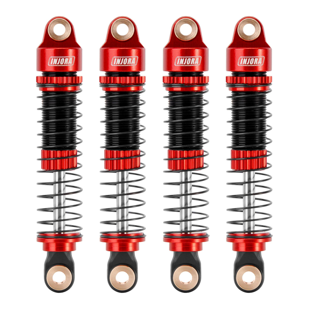 INJORA 53MM 59MM Threaded Shocks for 1/18 Redcat Ascent18 HPI Venture18