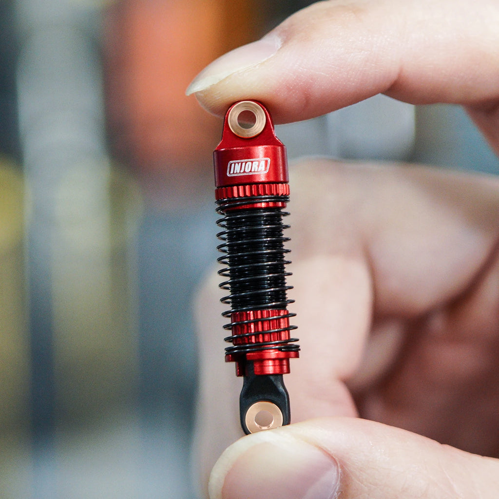 INJORA 53MM 59MM Threaded Shocks for 1/18 Redcat Ascent18 HPI Venture18