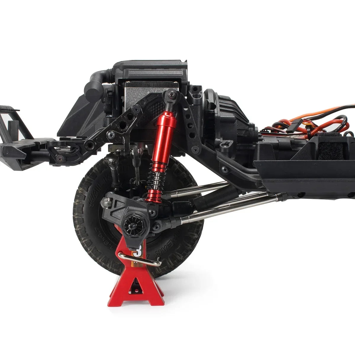 HooCrawler 75mm-115mm Big Bore Shocks with Oil Filled for 1/10 RC Crawler LCG Chassis Cheater Rigs Capra SCX10 TRX4 Gspeed V4