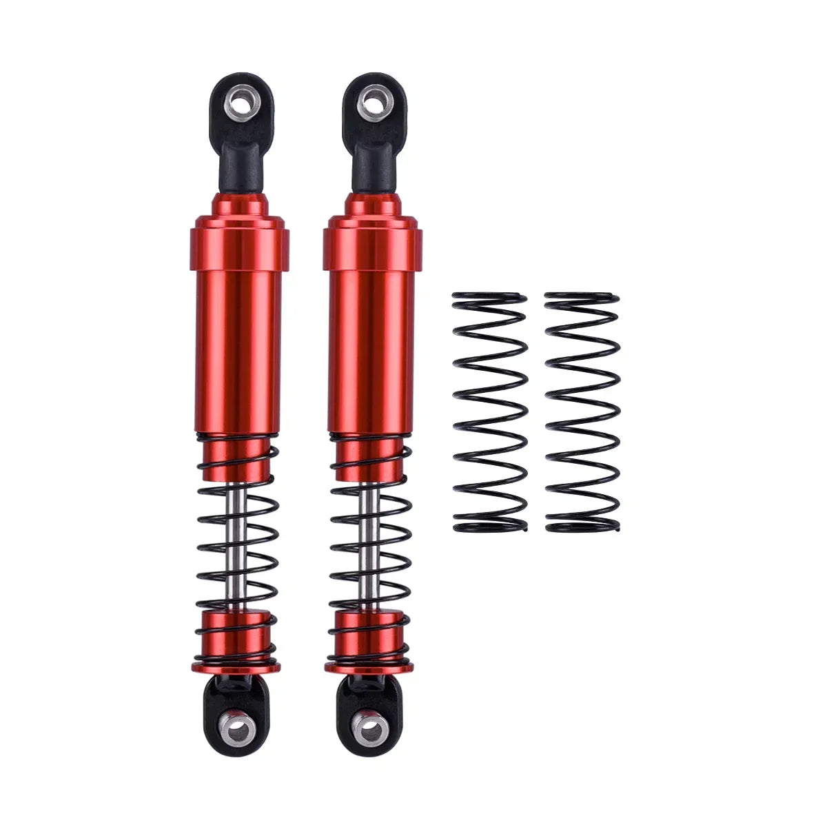 HooCrawler 75mm-115mm Big Bore Shocks with Oil Filled for 1/10 RC Crawler LCG Chassis Cheater Rigs Capra SCX10 TRX4 Gspeed V4