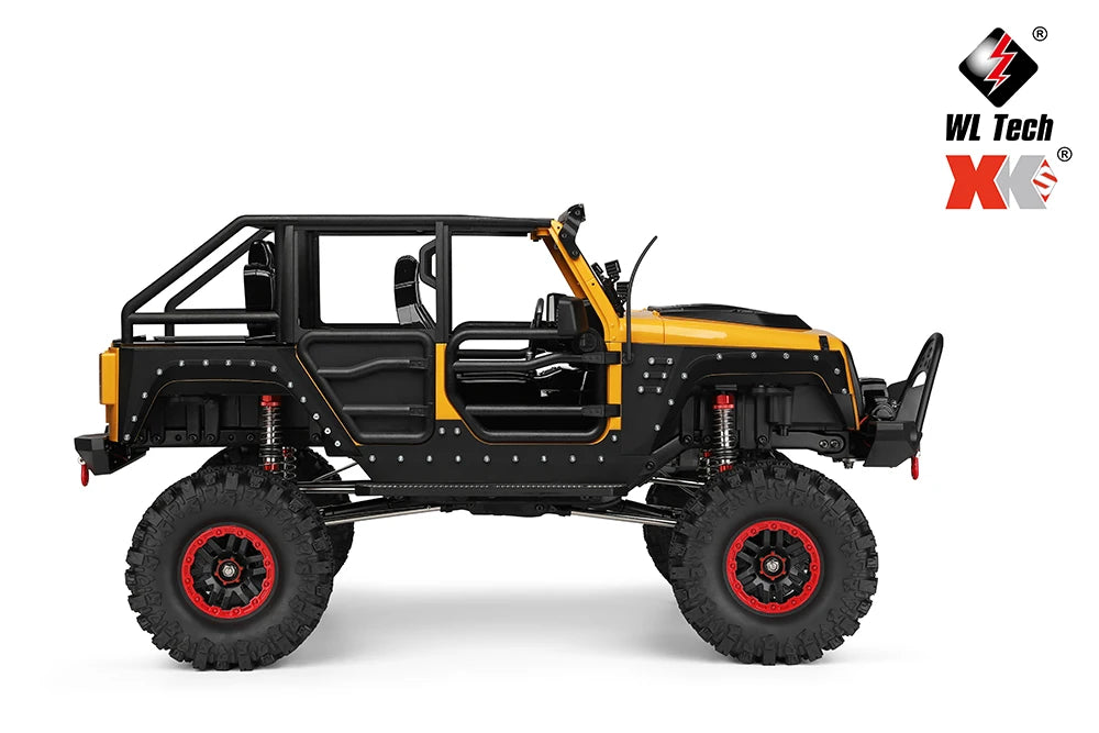 WLtoys 104026 1/10 Professional RC Car Off Road 4x4 2.4G 4WD Remote Control Cars 45 Minutes Working Time Climbing Car Adult Toy
