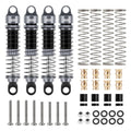 INJORA 53MM 59MM Threaded Shocks for 1/18 Redcat Ascent18 HPI Venture18
