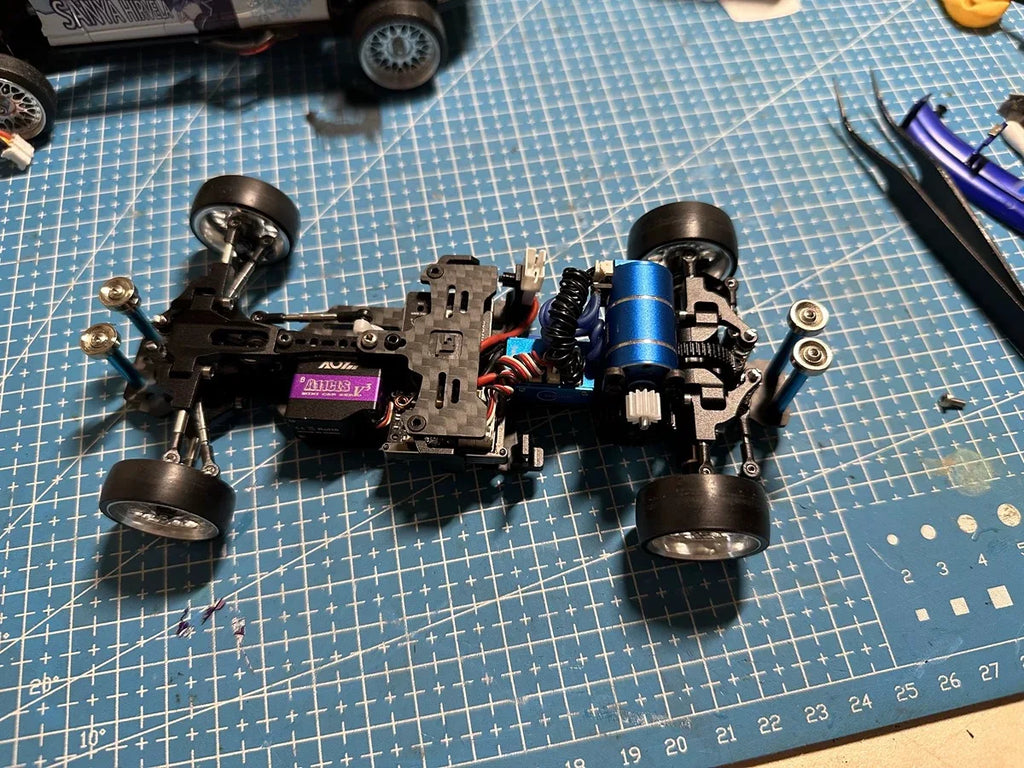 TG RACING RWD Rear Drive Drift Racing RC Car Frame Chassis 1/24 1/28 Remote Control Vehicle Screwdrivers and parts