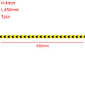 Reflective Warning Car Sticker Decorative Strip for 1/14 Tamiya RC Truck Trailer Tipper Scania 770S Benz Actros 3363 Volvo MAN