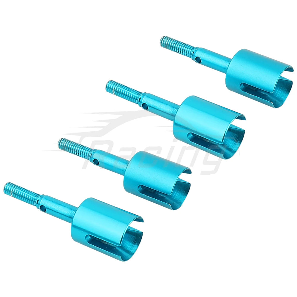 Metal Suspension Arms Steering Knuckle Gearbox Housing Motor Mount CVD Shaft for Tamiya TT01 TT-01 1/10 RC Car Upgrade Parts