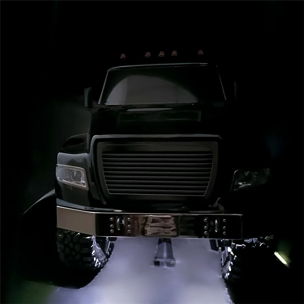AXSPEED Wheel Eyebrow Light Wheel Arch Lamp Chassis LED Lights for 1/10 RC Crawler TRX4 TRX6 G63 TRX-6 T6 Climbing Flat Car