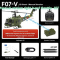 Yuxiang F07 intelligent version/F07V manual version UH1 Huey remote-controlled helicopter 3D stunt helicopter