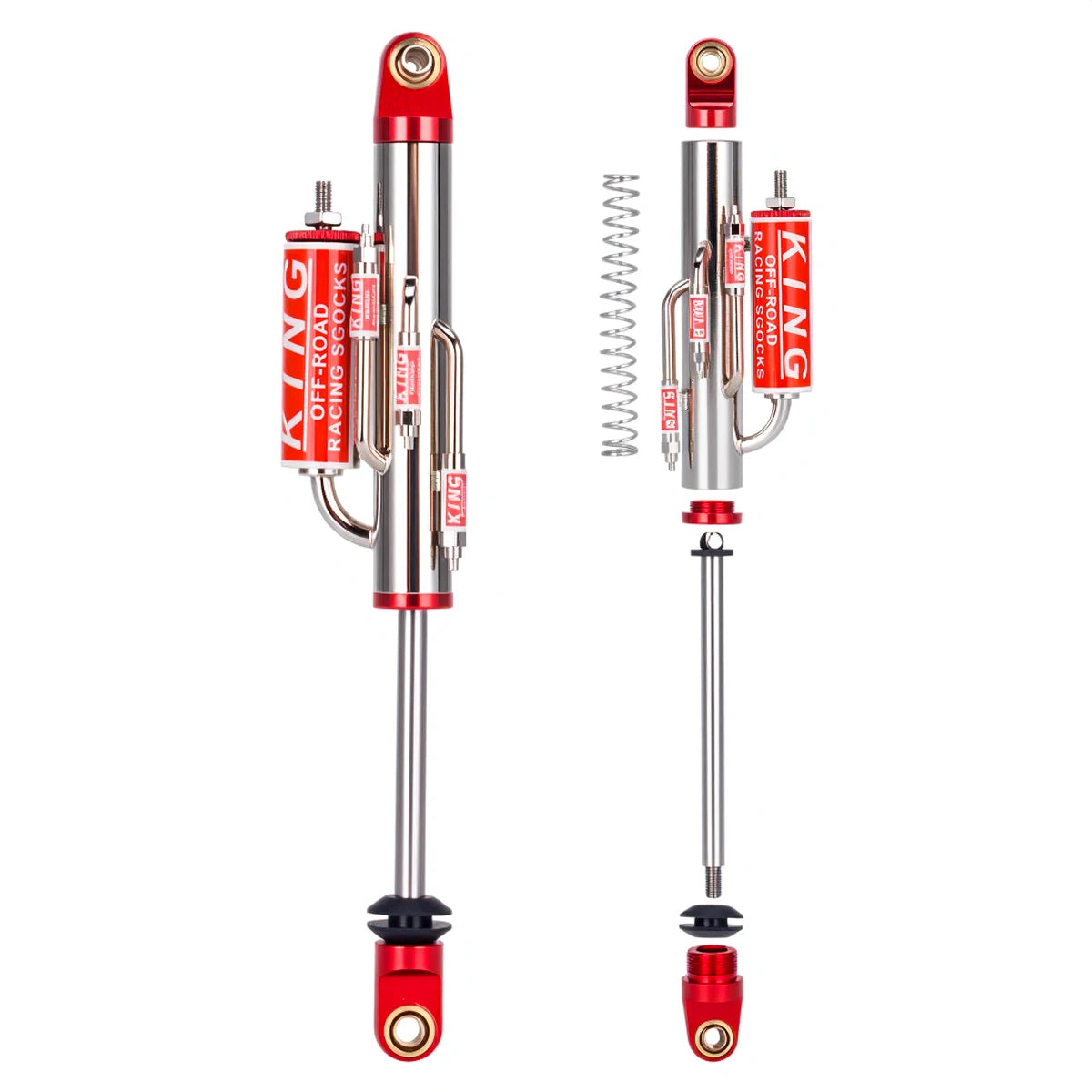 1/10 Scale Simulated Damper Shock Absorber w/Sticker Decorative Accessories for RC Crawler UT4 TRX4 RR10 Wraith Roll Cage DIY