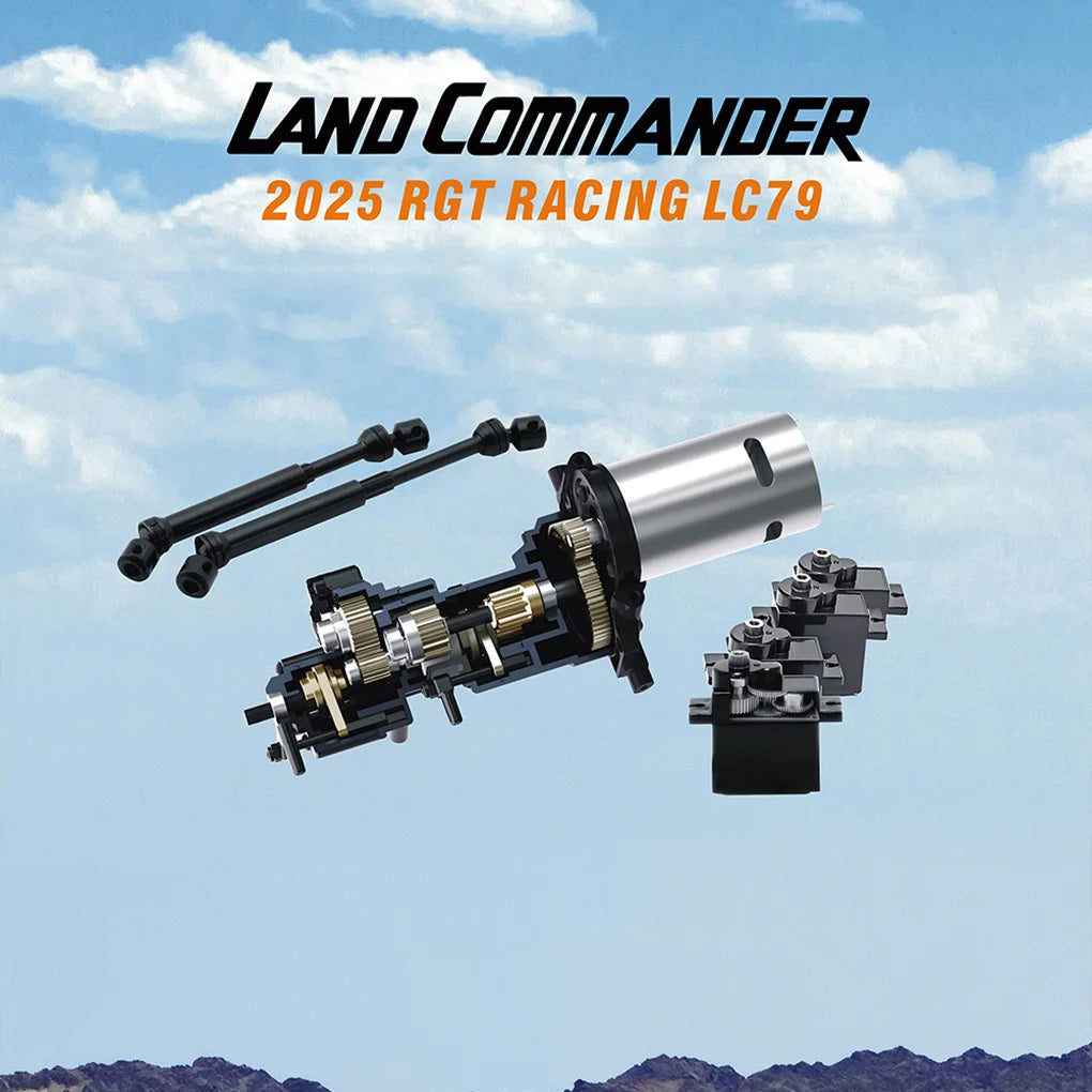 1/10 RGT EX86160 LC79 Lano Commander RC Car 4WD Simulation Remote Control Electric Off road Climbing Vehicle Model Gift