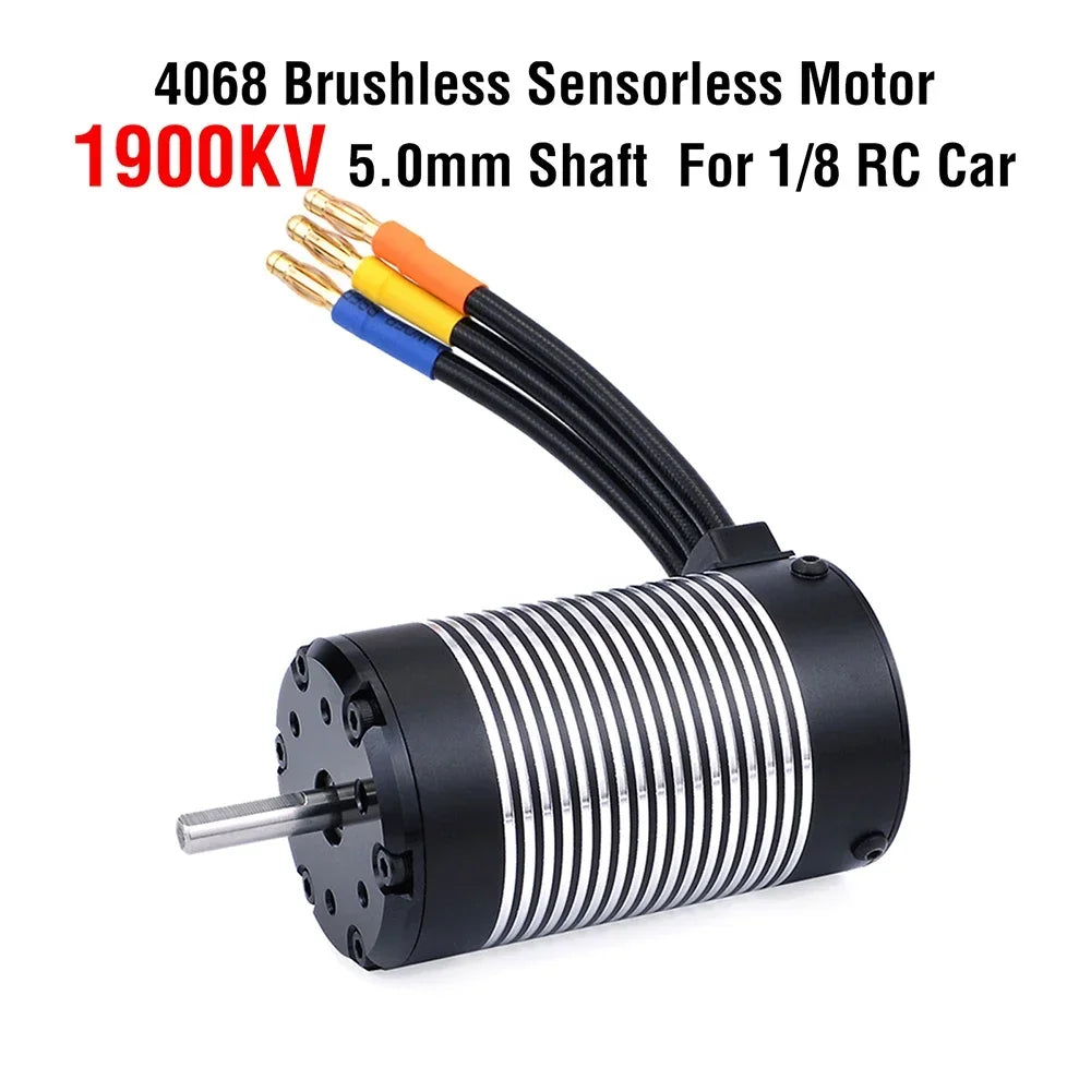 Surpass Hobby Rocket 2845 F540 3650 3660 3665 3670 3674 4068 Waterproof Brushless Motor for 1/10 1/12 RC Car Robot WLtoys 12428