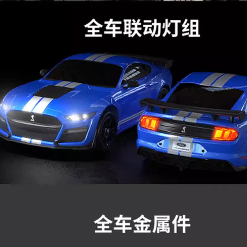 MJX Hyper Rc Car 10306 Ford Mustang Shelby Gt500 1:10 Scale Brushless High Speed Off Road Rally Pc Body Vehicle For Hobby Lovers