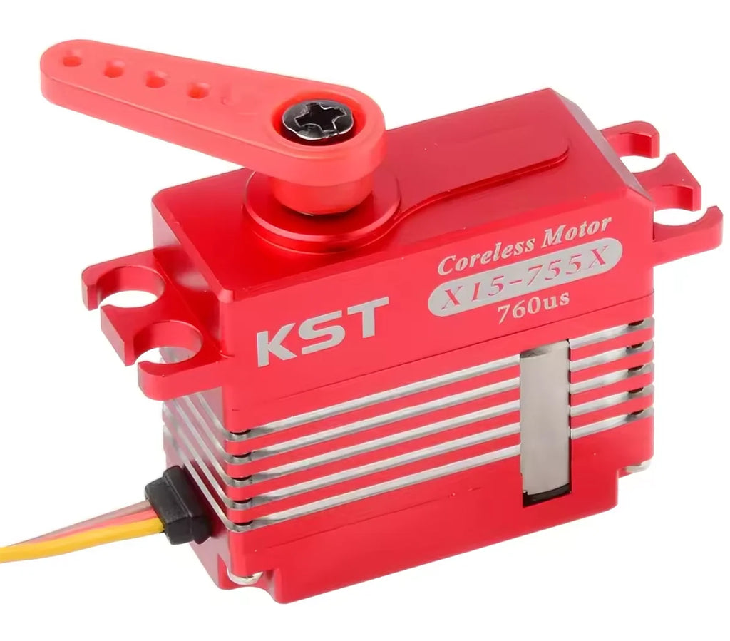 KST X15-755X 10.2Kgf.cm 0.04sec Coreless Mini Digital Metal Gear Tail Servo For RC Helicopters