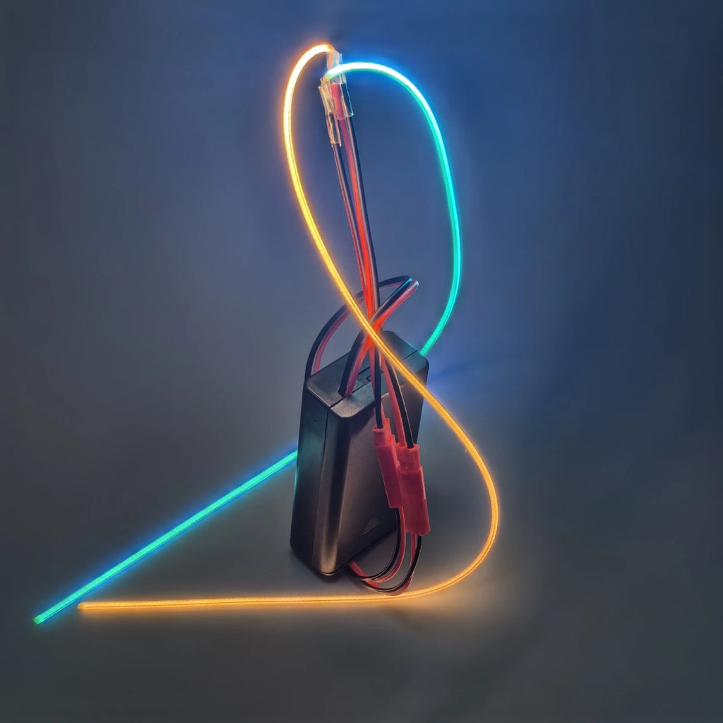 DC 3V Battery Powered LED Filament Flexible 360° Glowing Luminous Bendable DIY Creative Edison Bulb Lamp Parts Diode Lighting