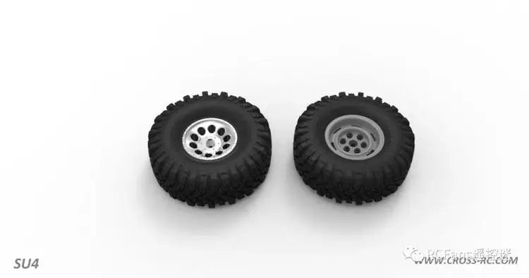 Crorc Su4 1/10 Four-Wheel Drive Rc Car Simulation Remote Control Electric Hard Shell Climbing Off Road Vehicle Model Toy Gift