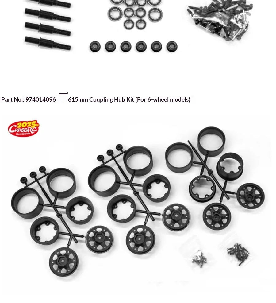 Cro 1/8 Rc Car Remote Control Electric Emo X2 Lion Differential Lock Dual Speed Door Bridge Climbing Off-Road Vehicle Model Gift