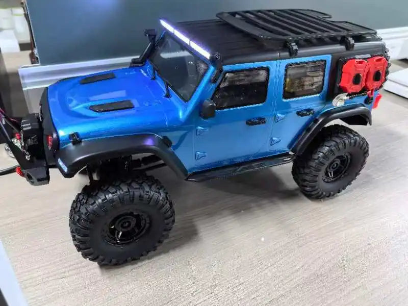 NEW Upgrades 2025 HB R001 Bronco with electric winch 1/10 4WD Remote Control Off-road Vehicle Electric Model RC Climbing