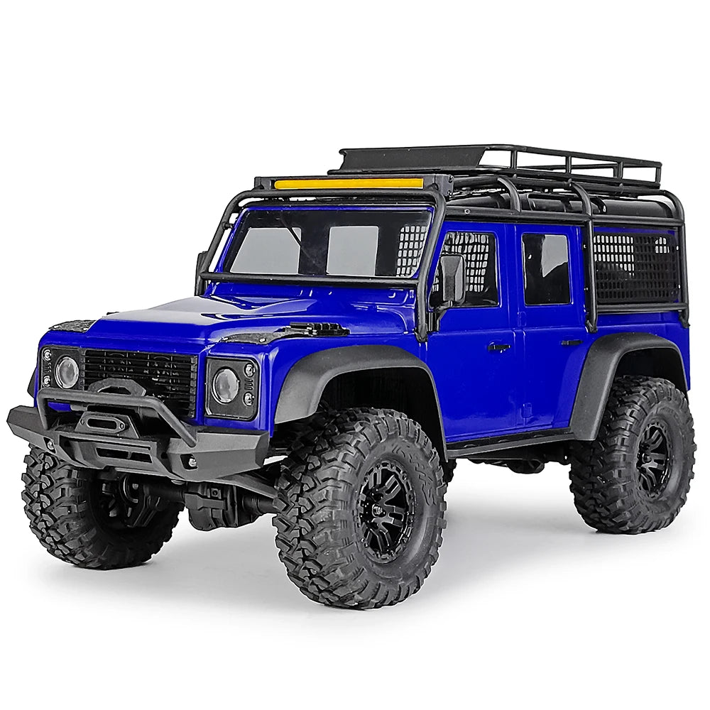 AXSPEED COB Roof Light Headlights Taillights LED Lights Group for TRX4M Defender 1/18 RC Crawler Car Model Parts