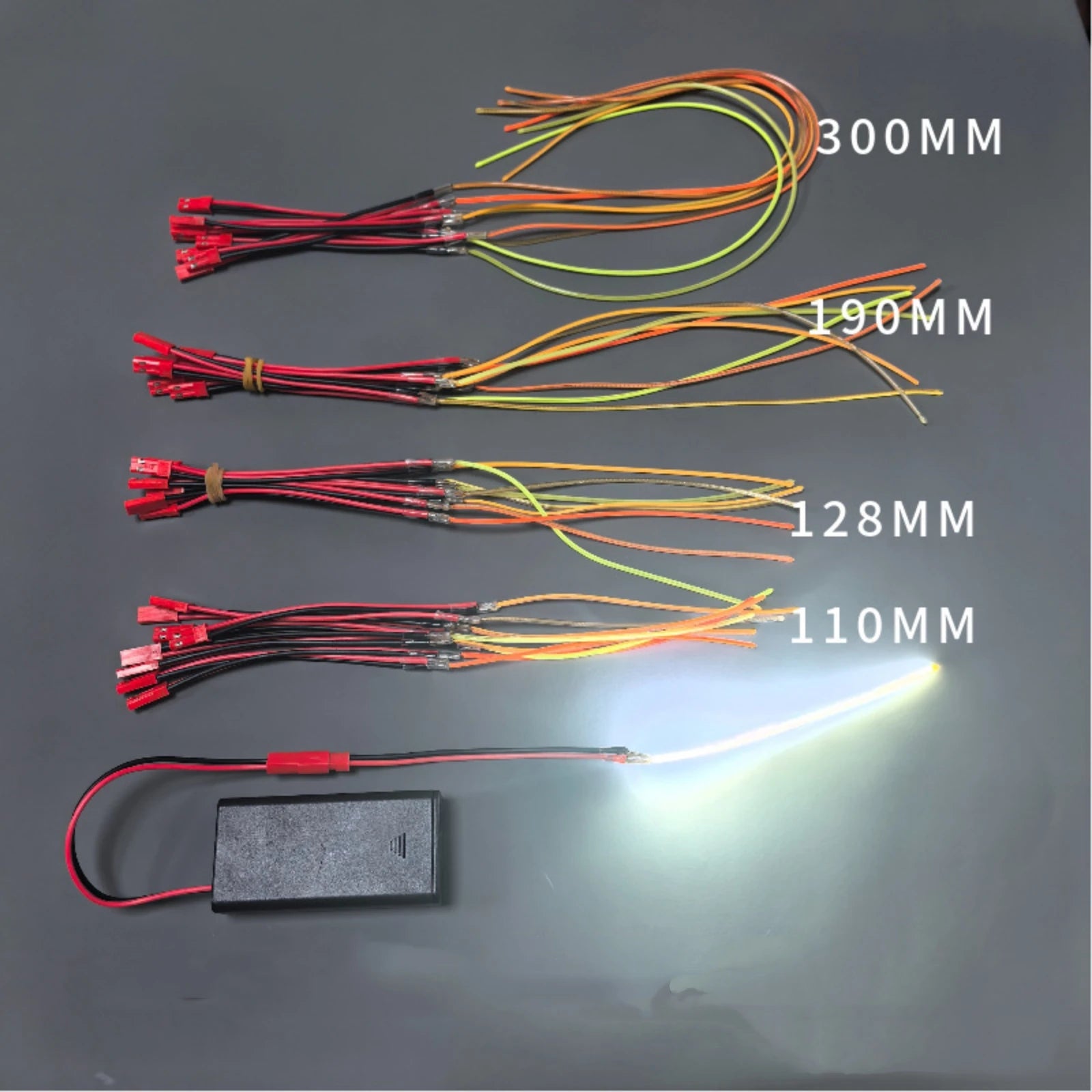 DC 3V Battery Powered LED Filament Flexible 360° Glowing Luminous Bendable DIY Creative Edison Bulb Lamp Parts Diode Lighting