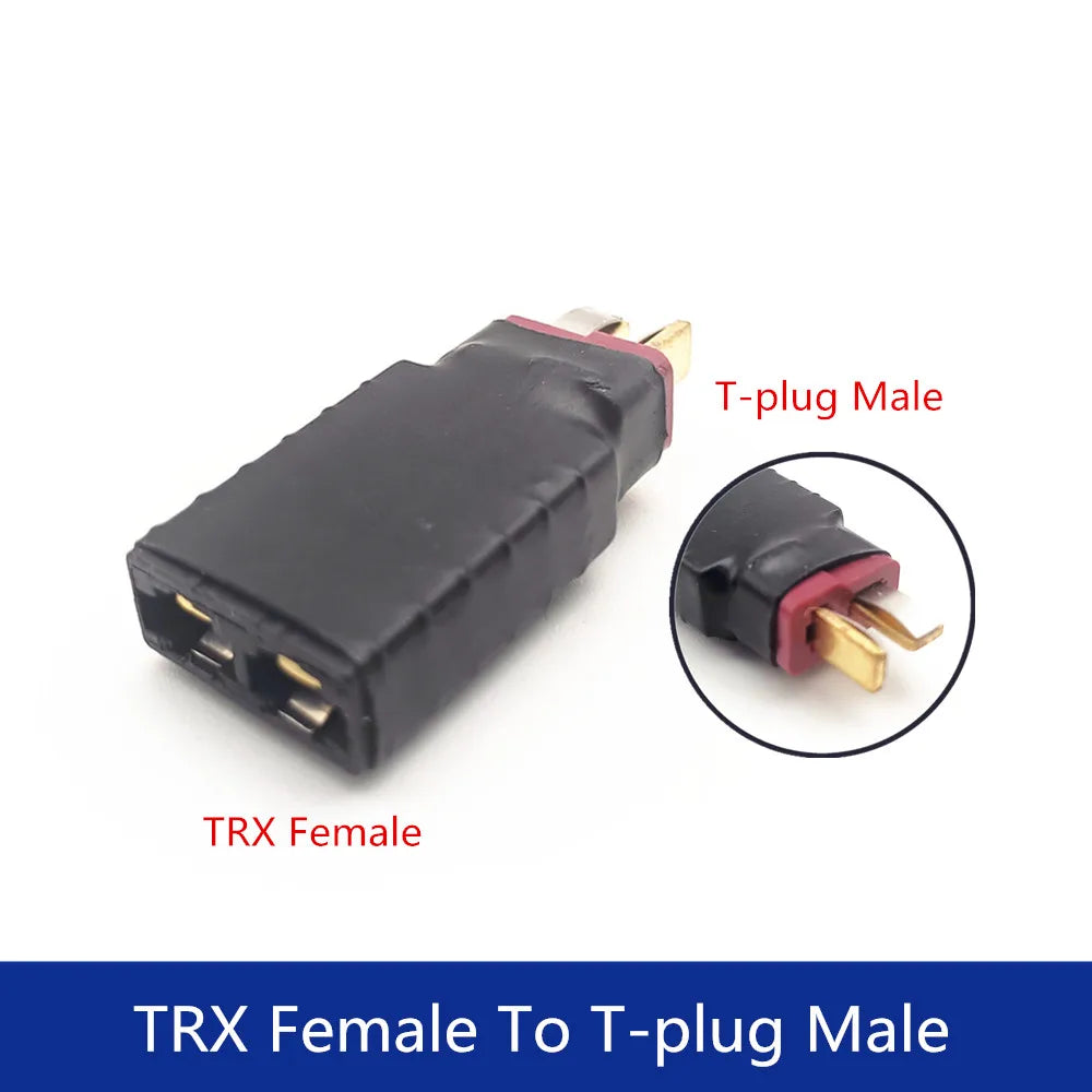 Adapter XT30 XT60 XT90 TRX T Plug Deans EC5 EC3 Female to Male HXT 4MM Connectors Plug RC Lipo Battery Control Parts DIY