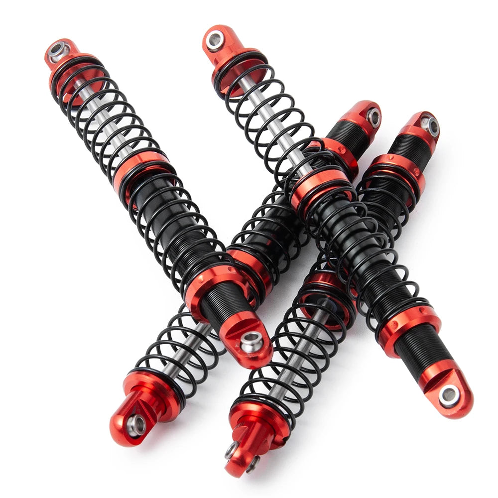 AXSPEED Metal Shock Absorber Oil Damper 75/85/95/105/115/125mm for 1:10 RC Crawler Car Axial SCX10 CC01 Wraith TRX4 TRX6 D90