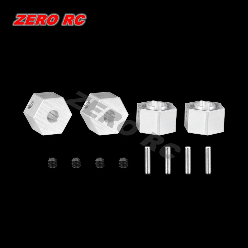 12mm Metal Wheel Hex Hub 5/6/7/8/9/10mm Offset Adapter For 1/10 1/12 HSP Wltoys AXIAL SCX10 II III CAPRA RGT FMS D90 RC Car Axle