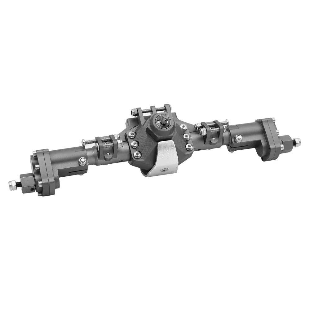New CNC Machined Aluminum Alloy Front and Rear Portal Axle for 1/10 RC Crawler Car Axial SCX10 II 90046 90047 Redcat GEN8 RGT