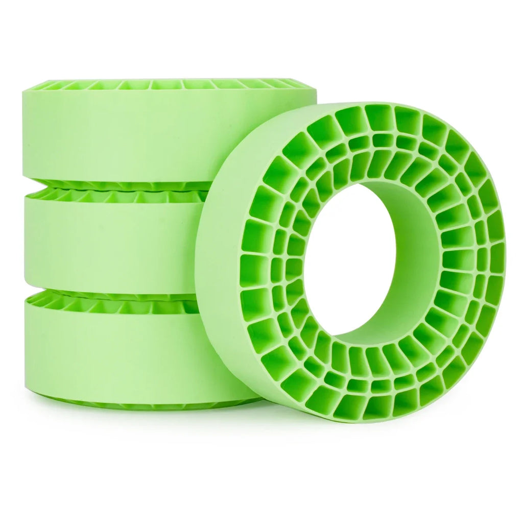 4PCS Waterproof 2.2" Silicone Rubber Insert Foam 125*45mm for 1/10 RC Crawler Car SCX10 Capra Wraith Upgrade Parts
