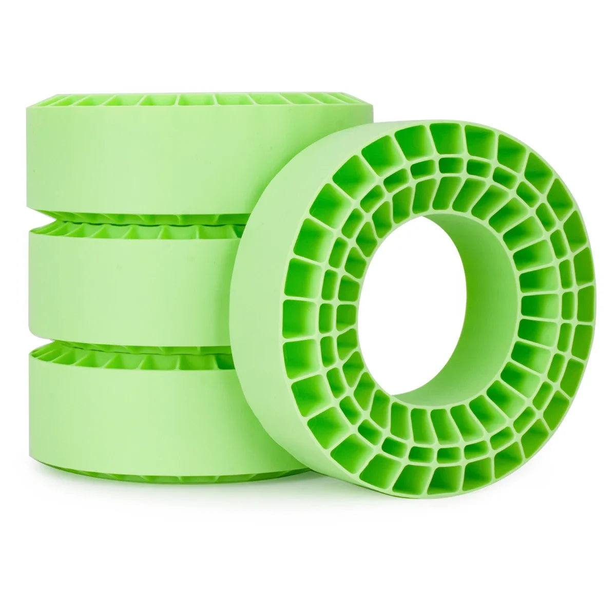 4PCS Waterproof 2.2" Silicone Rubber Insert Foam 125*45mm for 1/10 RC Crawler Car SCX10 Capra Wraith Upgrade Parts