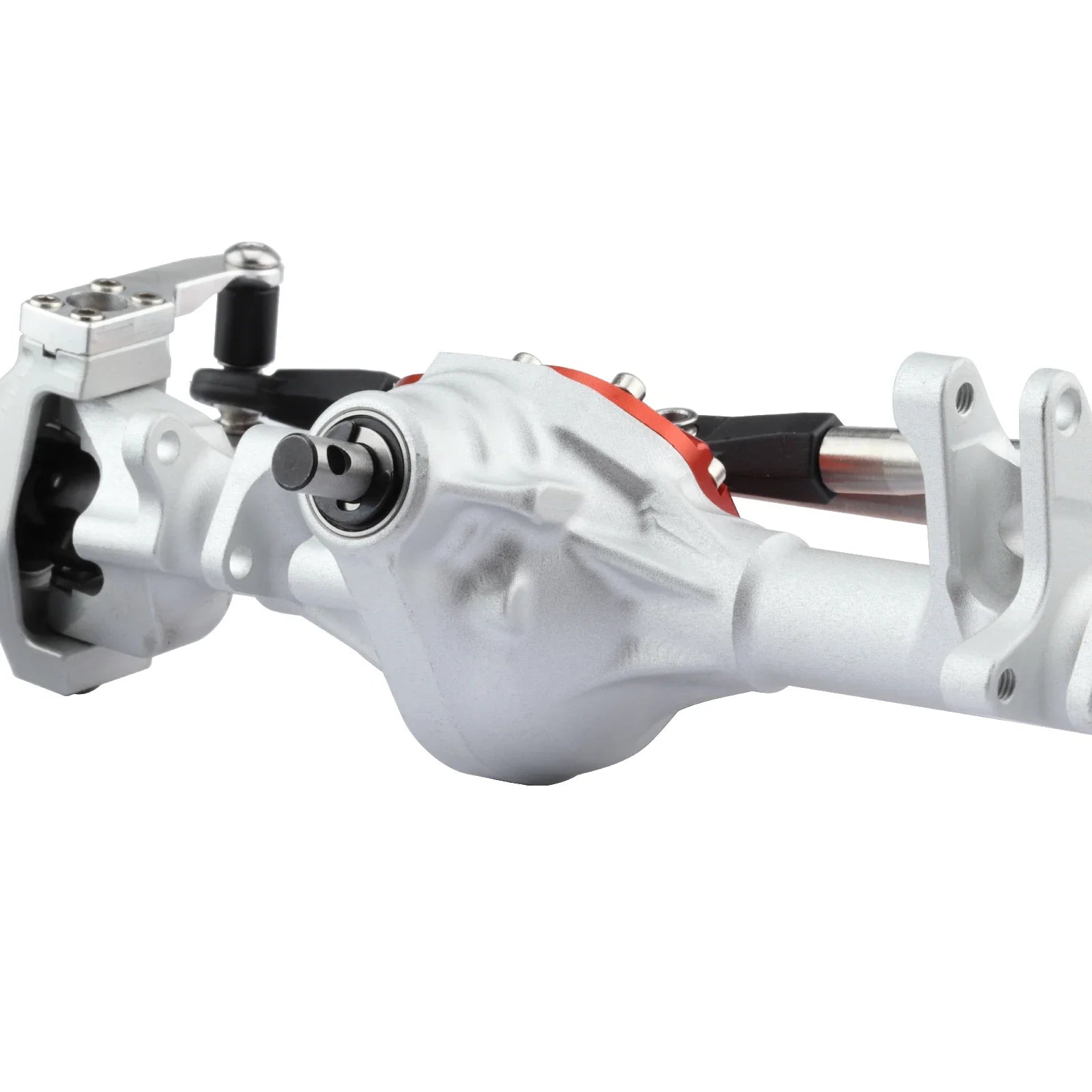 Machined Aluminum One Piece Construction Offset Straight Axle Set for 1/10 RC Crawler Axial SCX10 II VS4-10 Rock Trucks Parts
