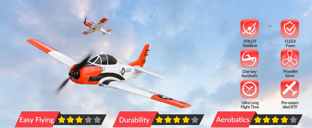 Volantex New Spitfire RC Plane EPP 400mm Wingspan RC Fighter One Key Aerobatic 2.4G 4CH RTF Warbird Plane