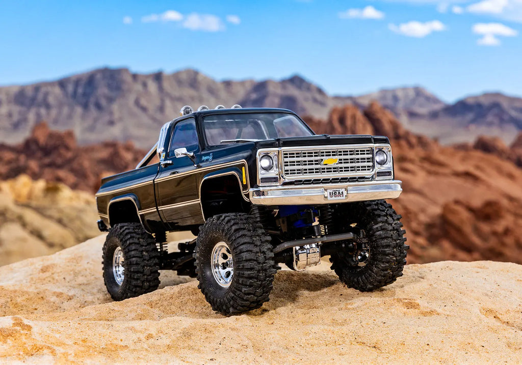 TRAXXAS 1/18 RC Car TRX4M K10 Heightening Crossing Version Of Climbing Car Off-road Vehicle Toys For Adult Kid Gift