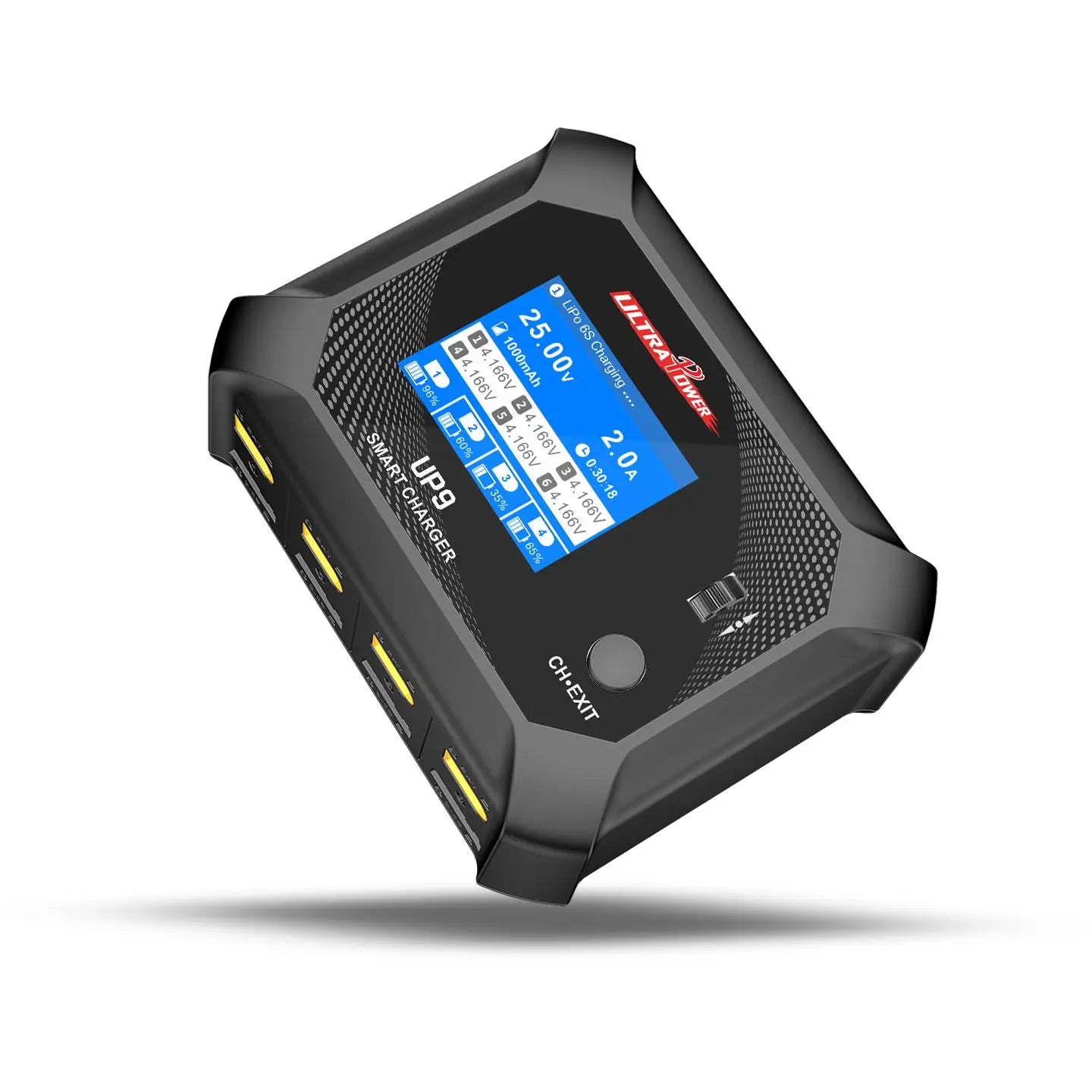 UltraPower UP9 Smart Blance Charger Discharger AC 100W DC 200W LCD 4Ch Charger for 1-6S LiPo/LiHV/LiIon/LiFe Battery RC Model