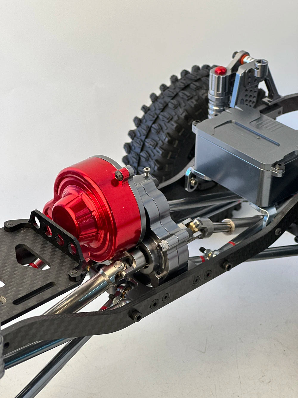 1/10 SCX10 Frame All-metal Chassis Remote Control Car Model Simulation Climbing Upgrade Car Refit Kit 313mm Wheelbase