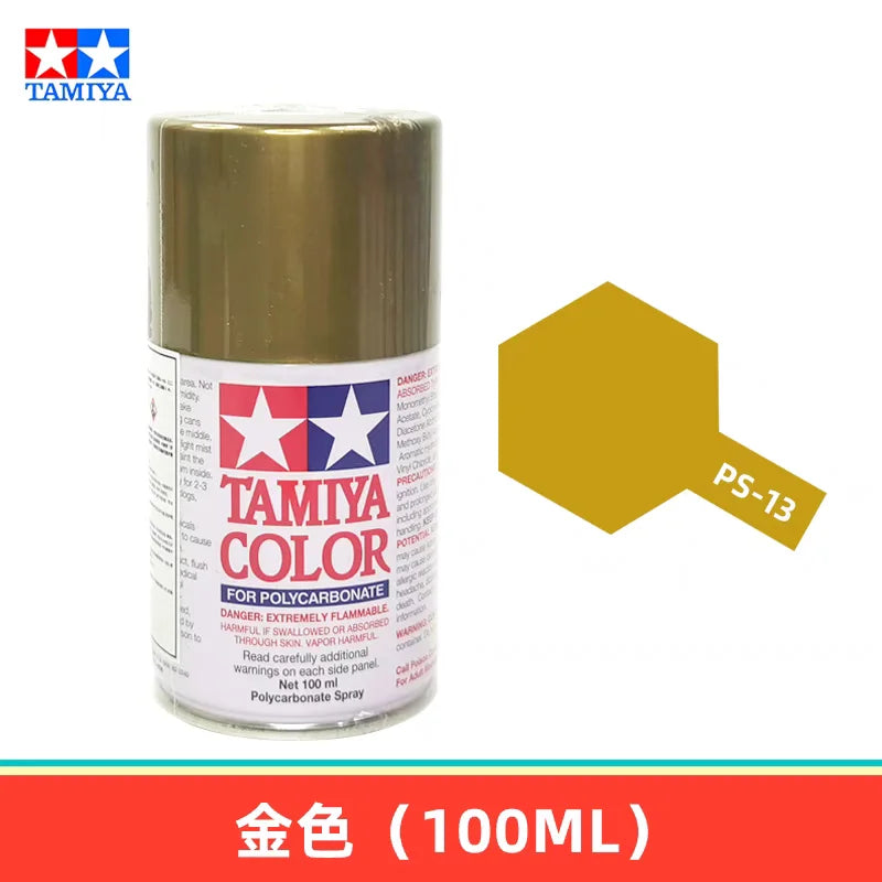 100ML RC TAMIYA Spray Painting Color PS1-PS20 Series Oil Paint Multiple Colors for Polycarbonate Remote Car Model Hobby DIY