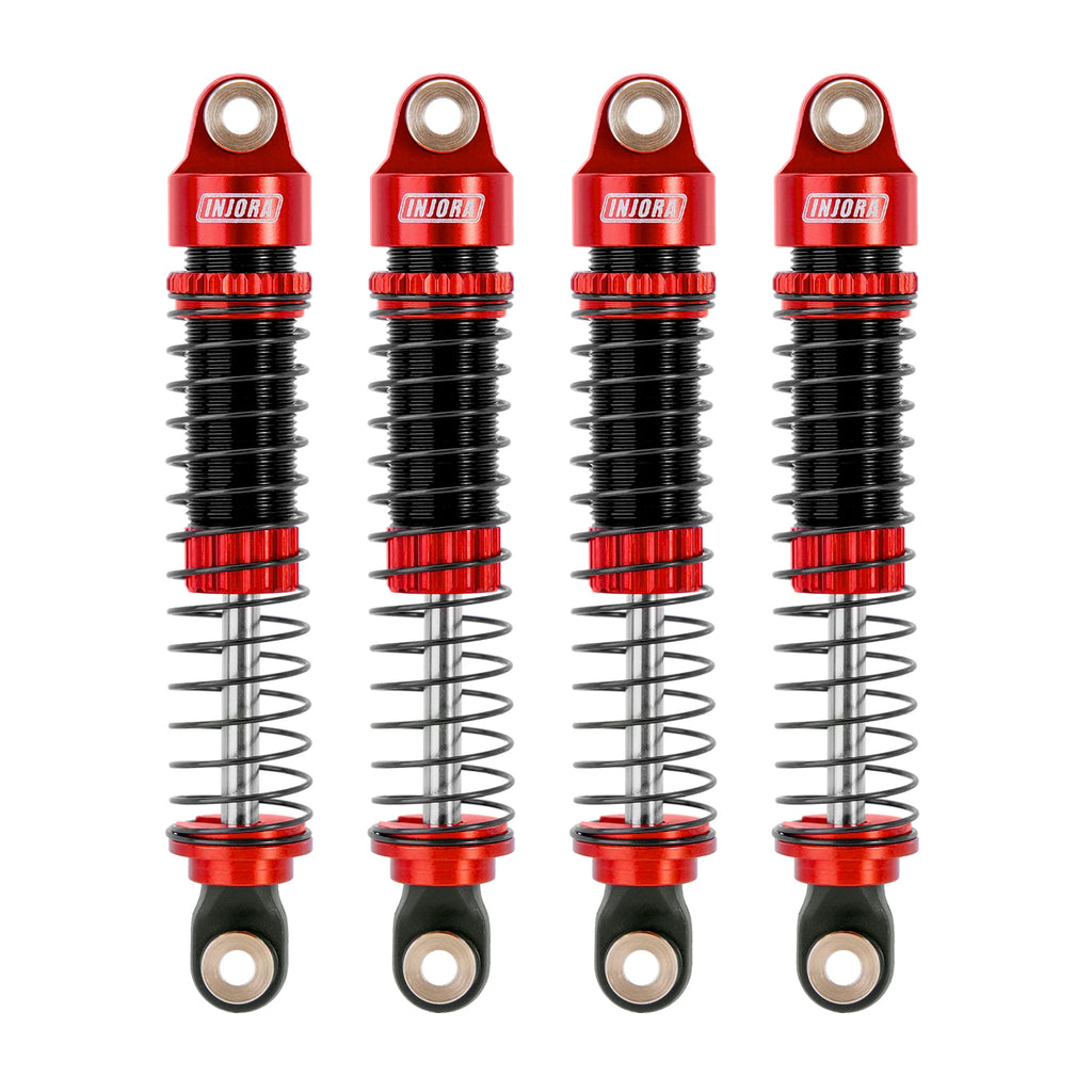 INJORA 53MM 59MM Threaded Shocks for 1/18 Redcat Ascent18 HPI Venture18