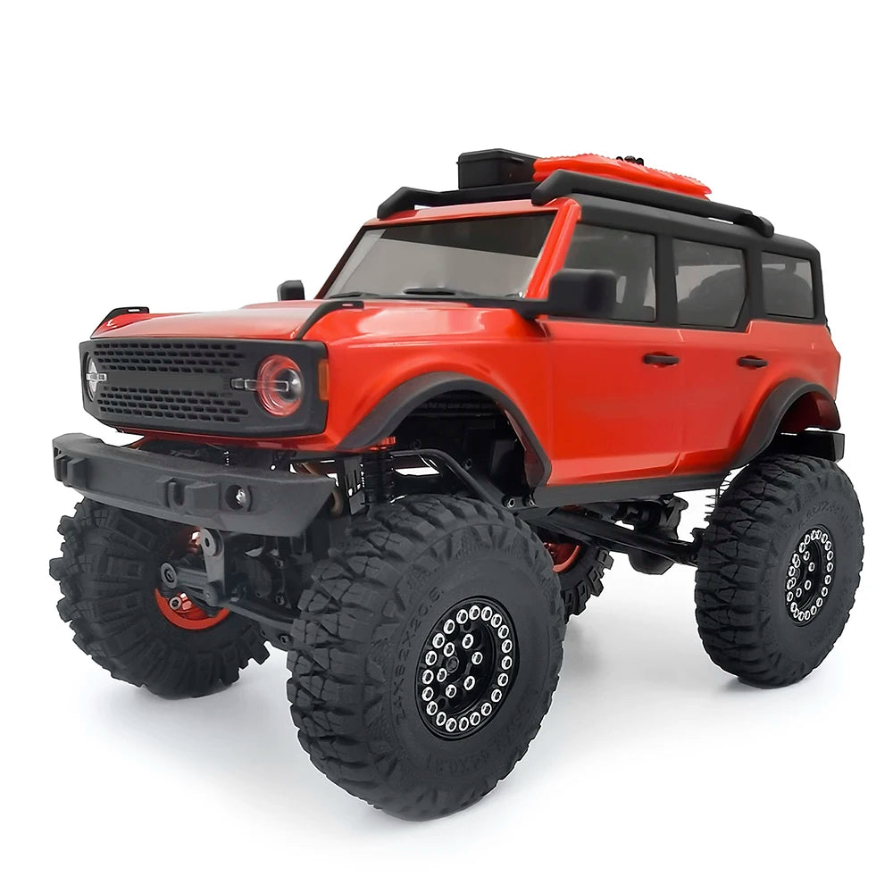 YEAHRUN 4Pcs 1.0inch Soft Rubber Wheel Tires 50/54/58/62/64/65mm for TRX-4M 1/18 Axial SCX24 1/24 RC Crawler Car Upgrade Parts