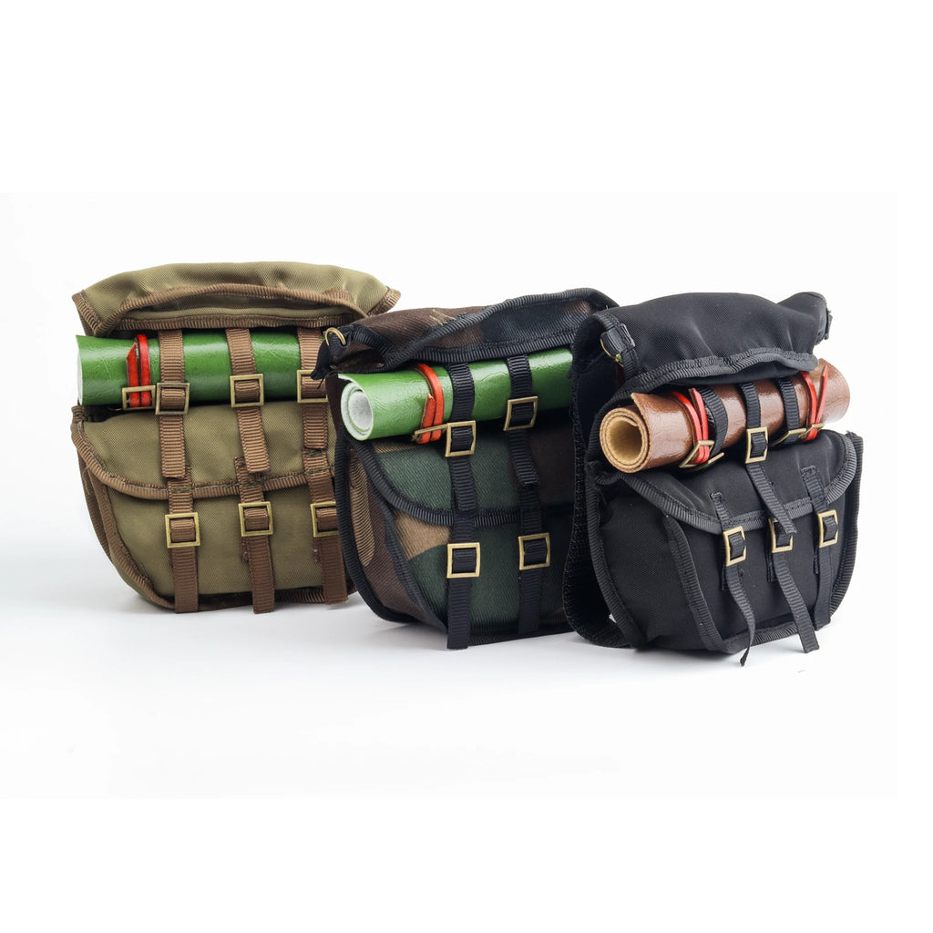 1.9inch 2.2inch Simulation Spare Tire Backpack Decoration Wheel Tires Storage Bags for 1/8 1/10 RC Crawler Car