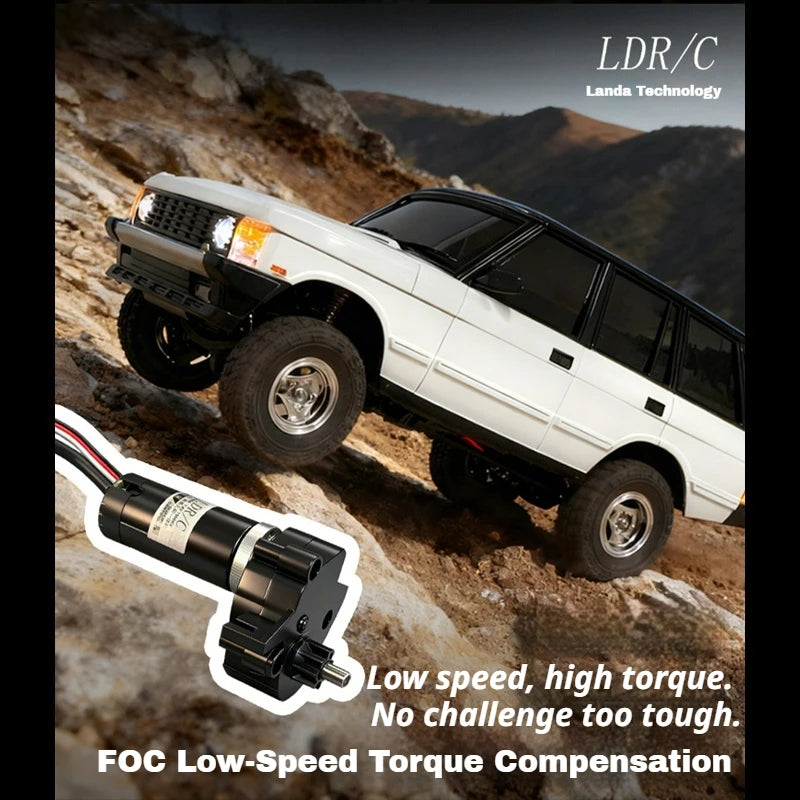 1/18 LDRC LD18401Pro Rc Car LD18401 PRO 4WD Offroad High-speed Climbing Brushless Inductive ESC Vehicle RC Car Children's Gifts